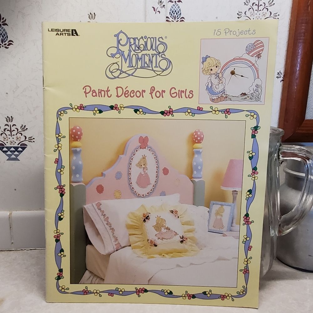 Precious Moments Paint Decor For Girls Painting Craft Book-15 Projects